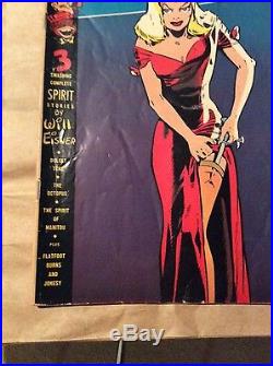 The Spirit Comic Book 22 August 1950 Golden Age Will Eisner Femme Fatale Quality