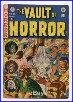 The Vault Of Horror #28 (G/VG) E. C. Comics Golden Age Horror 1952 Pre Code