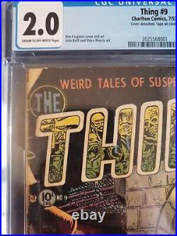 Thing #9 CGC 2.0 1953 Pre-Code Horror Golden Age USED IN SOTI Rare