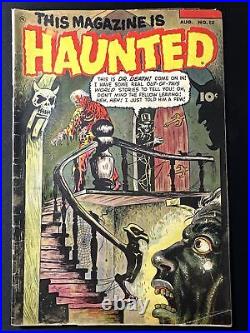 This Magazine Is Haunted #12 Golden Age Comic Pre Code Horror 1st Print G/VG A4