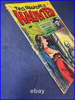 This Magazine Is Haunted #5 KEY! (Pre-code horror) 1952 Golden Age / Fawcett