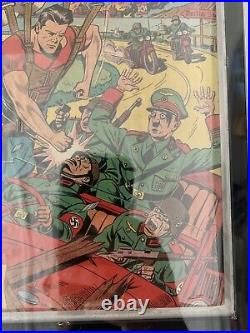 Thrilling Comics #44 Schomburg Cover Hitler Cover 1944 Golden Age Halo Grade, CGC