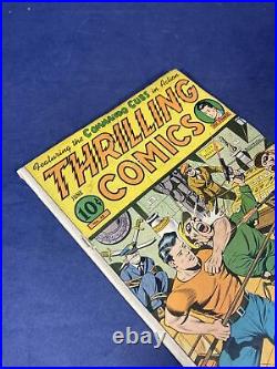 Thrilling Comics 48 Alex Schomburg Cover 1948 Golden Age