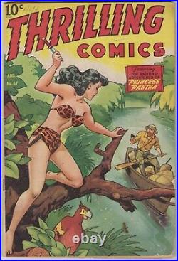 Thrilling Comics #67 Nice Golden Age GG Better Comic 1948 VG