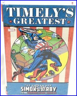 Timely's Greatest Golden Age Simon & Kirby Omnibus Marvel Comics HC Sealed $150