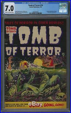 Tomb Of Terror #16 CGC 7.0 FN/VF (Golden Age, Pre-Code Horror)