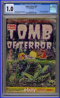 Tomb Of Terror #16 Cgc 1.0 Last Issue In Title Golden Age Horror