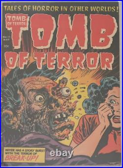 Tomb of Terror #15 Harvey Publications, 5/54 CGC 6.5 Classic Cover Golden Age