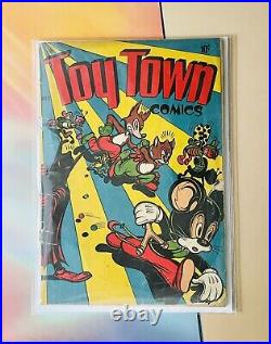 Toy Town # 1 Golden Age Rare early L. B. Cole Star Publications