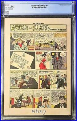 Treasury of Comics Abbie an' Slats #4 St. John 1948 5.0 VG/FN CGC Graded Comic