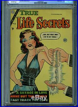 True Life Secrets # 23 CGC 7.0 Golden Age Charlton 1954 Amricons K27