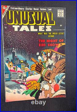 UNUSUAL TALES #9 (Charlton Comics 1957) - Steve Ditko - Golden Age - FN