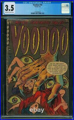 VOODOO #10 CGC 3.5 Classic eyeball cover