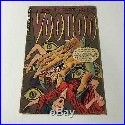 VOODOO #10 GOLDEN AGE Pre Code Aug 1953 by Ajax SCARCE Rare