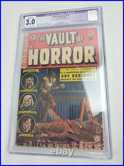 Vault of Horror #31 CGC 3.0 EC Comics 1953 Golden Age Pre-Code Horror (Restored)
