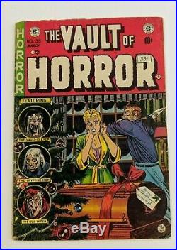Vault of Horror #35 (1954) Golden Age EC Classic Craig Cover KEY GREAT CONDITION