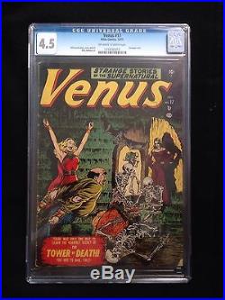 Venus 17 Golden Age Horror Comics Key CGC