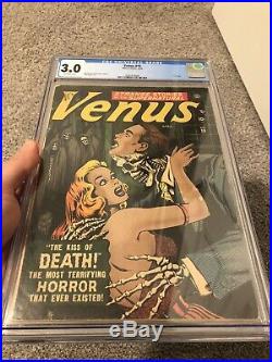 Venus 19 Atlas Precode Horror Golden Age Comic CGC 3.0 -Super Tough Book To Find