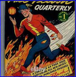 Very Rare Golden Age Comic All-Flash #1 (Summer 1941, DC) CGC 9 NM Near Mint