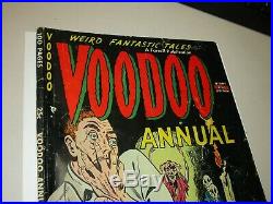 VooDoo Annual #1 1952 Farrell Extremely Rare Golden Age Comic Voo Doo Complete