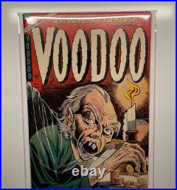 Voodoo 18 VG+ 4.5 PCH pre code horror Golden Age Comics Presents Way Better