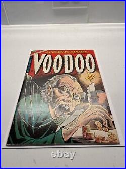 Voodoo 18 VG+ 4.5 PCH pre code horror Golden Age Comics Presents Way Better