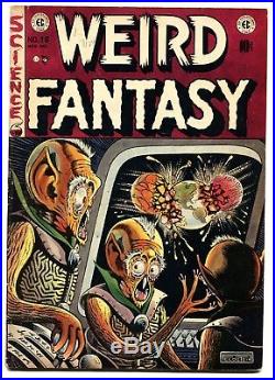 WEIRD FANTASY #16-FELDSTEIN aliens cover E. C. GOLDEN AGE-1952