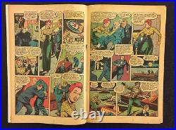 WINGS COMICS #92 Golden Age 10 Cent Comic Book FICTION HOUSE 1948 Bob Lubbers
