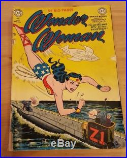 WONDER WOMAN #43 (1950 Golden Age) Good Cond. Loose Cover