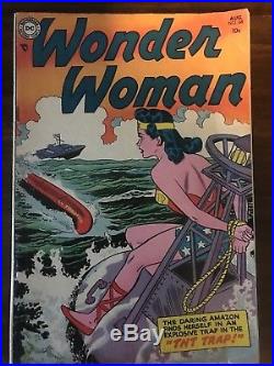 WONDER WOMAN # 68 Golden Age Comic Book 1954 DC
