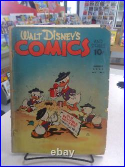 Walt Disney Comics & Stories #11 1941 Donald Duck Cover