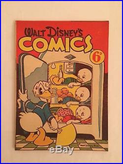 Walt Disney's Comics Ayres & James A&j Donald Duck Australian Golden Age