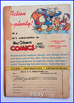 Walt Disney's Comics & Stories #31 1943 Golden Age Dell 1st Barks Donald Duck