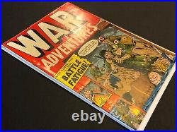 War Adventures #1 Atlas Comics 1952 Rare Battle Fatigue Issue Nice