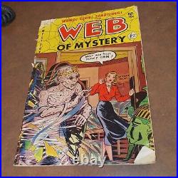 Web Of Mystery #7 ACE The Egyptian Mummy precode horror golden age comics 1952