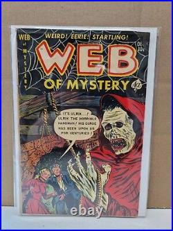 Web of Mystery #16 1952 Hangman Pre Code Horror ACE