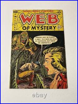Web of Mystery #7 Ace Comics 1952 Golden Age Pre-Code Horror Good Girl