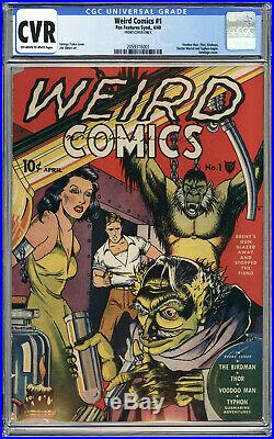 Weird Comics #1 (1940) CGC CVR Golden Age Fox Features Syndicate