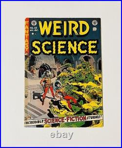Weird Science 22, 1953, Golden Age EC, 3.5/VG