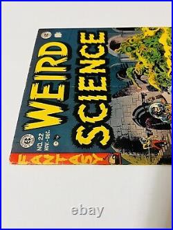 Weird Science 22, 1953, Golden Age EC, 3.5/VG
