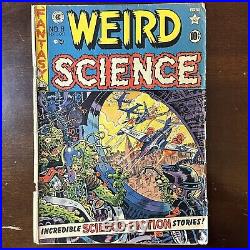 Weird Science #9 (1951) Golden Age Sci-Fi Cover