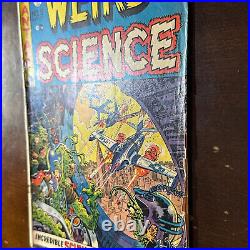 Weird Science #9 (1951) Golden Age Sci-Fi Cover