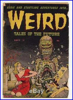 Weird Tales Of The Future #3 Classic Wolverton Golden Age Horror Cover 1952