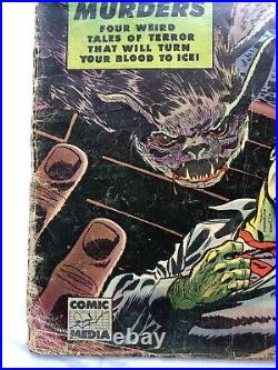 Weird Terror #6 (1953 Comic Media) Pre-Code Horror Don Heck Zombie Cover Scarce