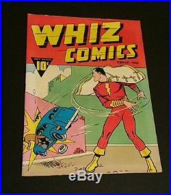 Whiz Comics #2 (1) 1940 Oversized Golden Age Replica 1st Capt. Marvel