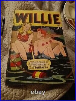 Willie Comics 16 Marvel Timely Comics 1948 Golden Age Good Girl Art Cindy Jeanie