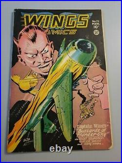 Wings Comics #79 Wings Publishing Golden Age Comics 1947