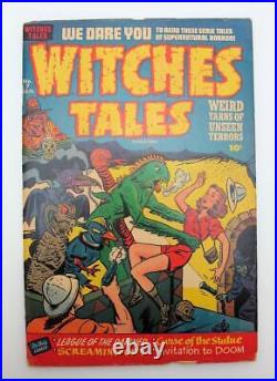Witches Tales #7 Harvey, Golden Age Pre-Code Horror
