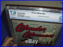 Wonder Woman #15 CBCS 7.0 with OWithW pages from 1945! DC Comics Golden Age Not CGC