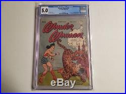 Wonder Woman #15 (Winter 1945, DC)CGC Graded 5.0 White Pages! Golden Age